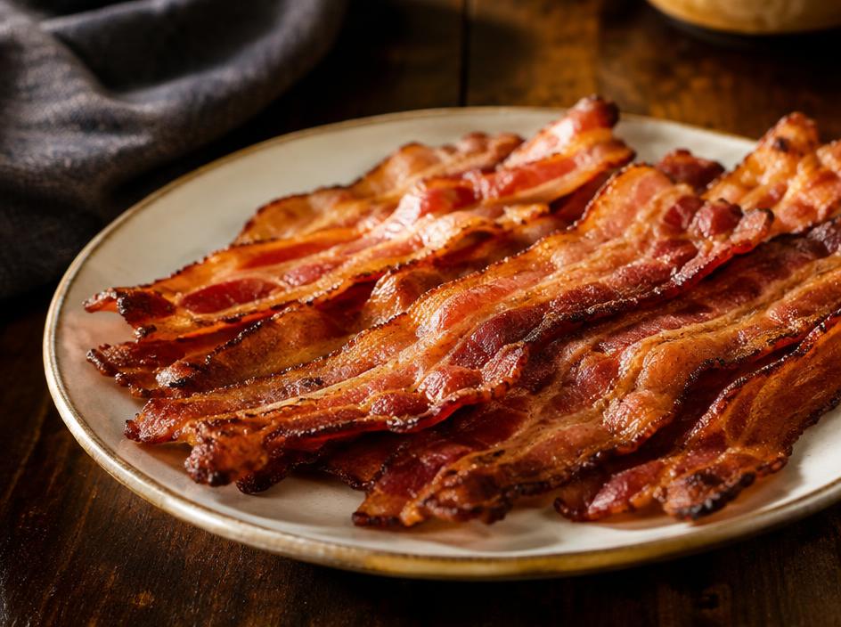 Bacon perfeito sem respingos