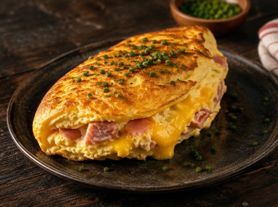Omelete fofinha de forminha